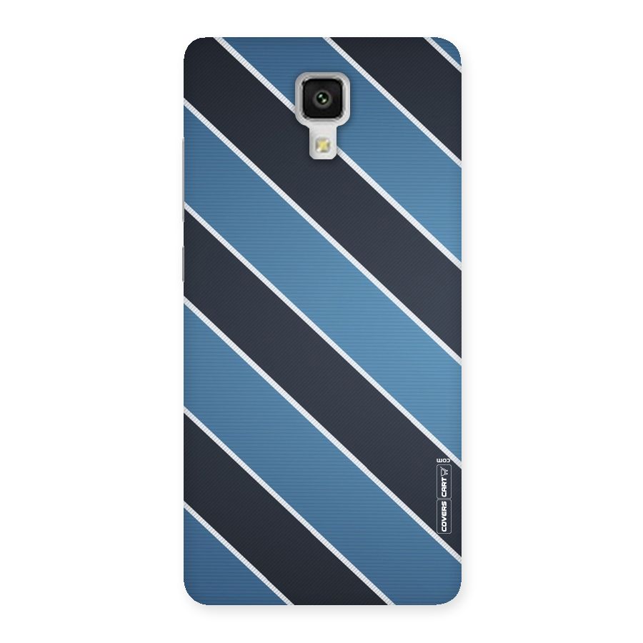 Blue Black Stripes Back Case for Xiaomi Mi 4