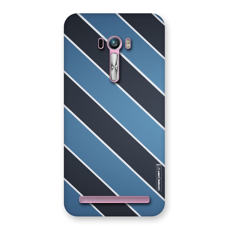 Blue Black Stripes Back Case for Zenfone Selfie
