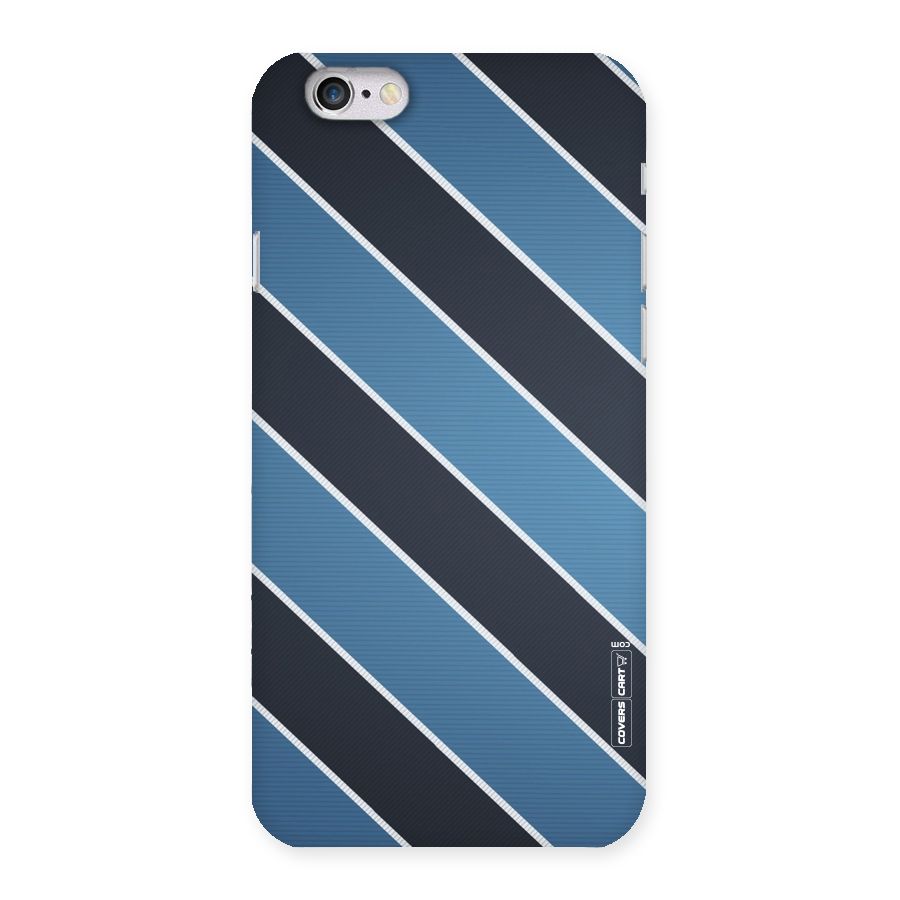 Blue Black Stripes Back Case for iPhone 6 6S