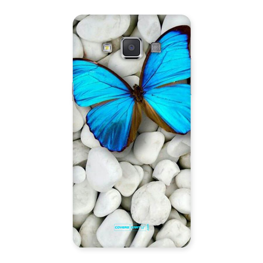 Blue Butterfly Back Case for Galaxy Grand Max