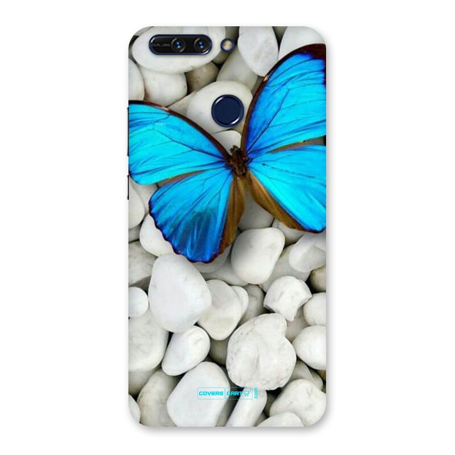 Blue Butterfly Back Case for Honor 8 Pro