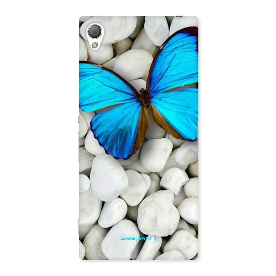 Blue Butterfly Back Case for Sony Xperia Z3