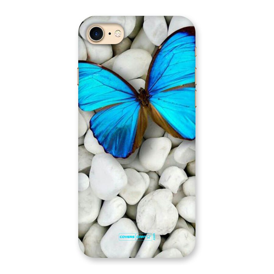Blue Butterfly Back Case for iPhone 7