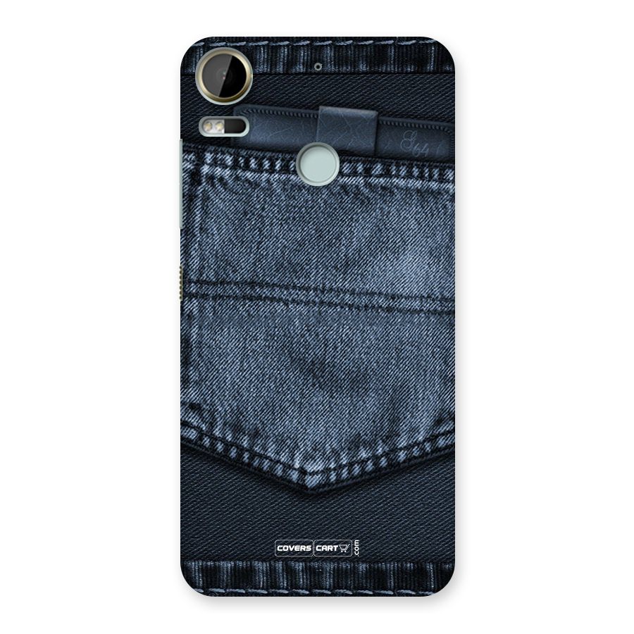 Blue Denim Back Case for Desire 10 Pro