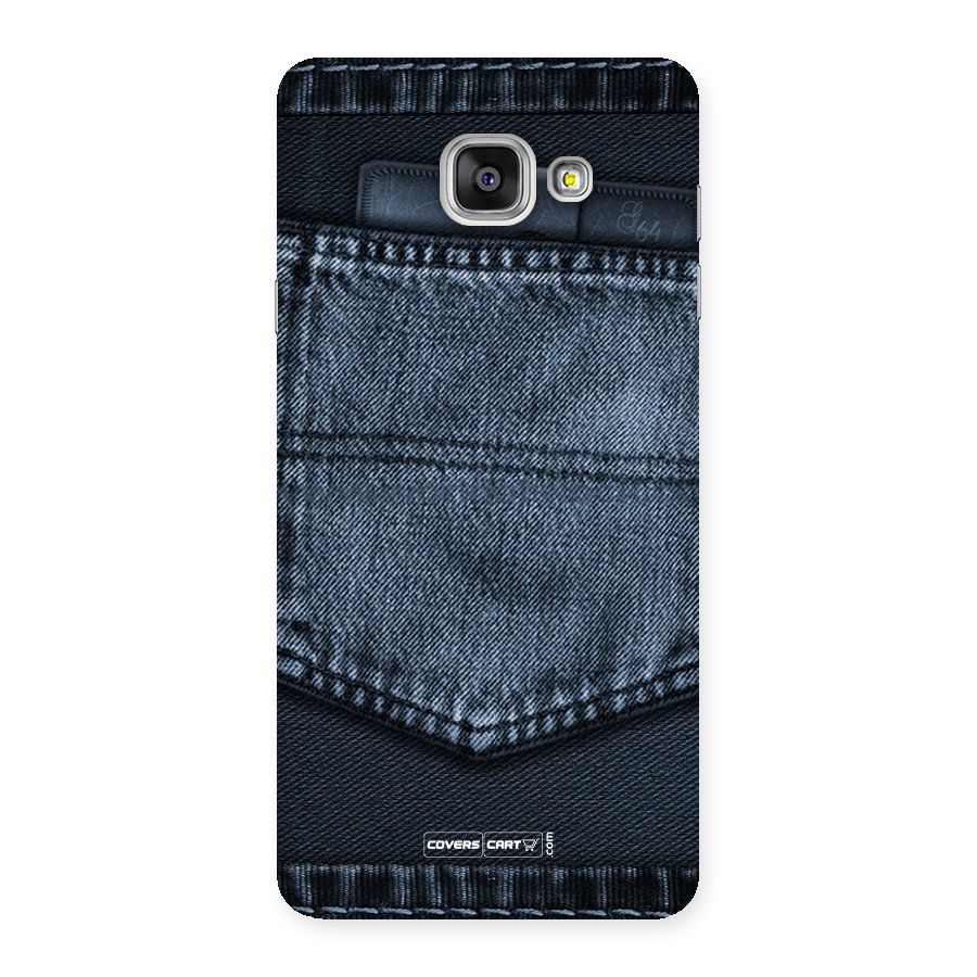 Blue Denim Back Case for Galaxy A7 2016