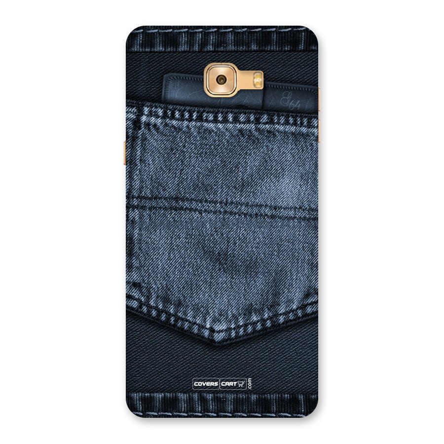 Blue Denim Back Case for Galaxy C9 Pro