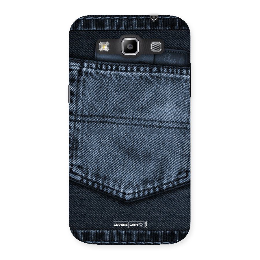 Blue Denim Back Case for Galaxy Grand Quattro