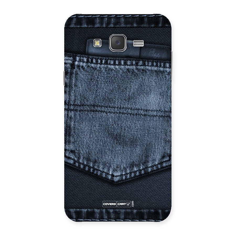 Blue Denim Back Case for Galaxy J7