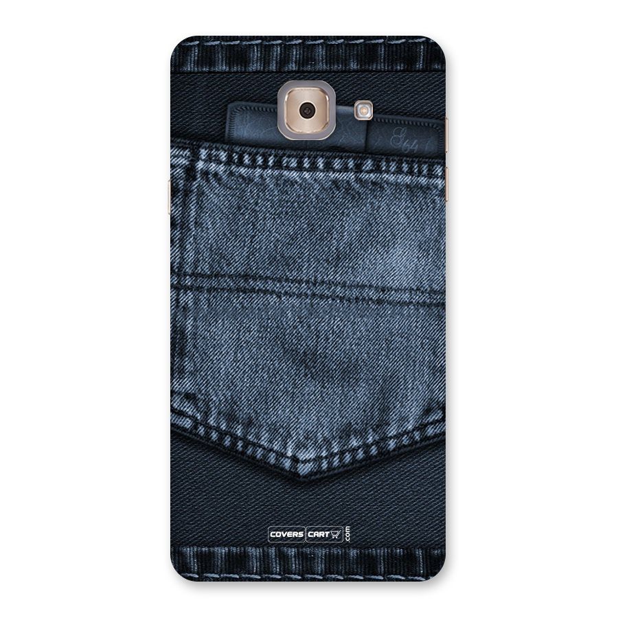 Blue Denim Back Case for Galaxy J7 Max