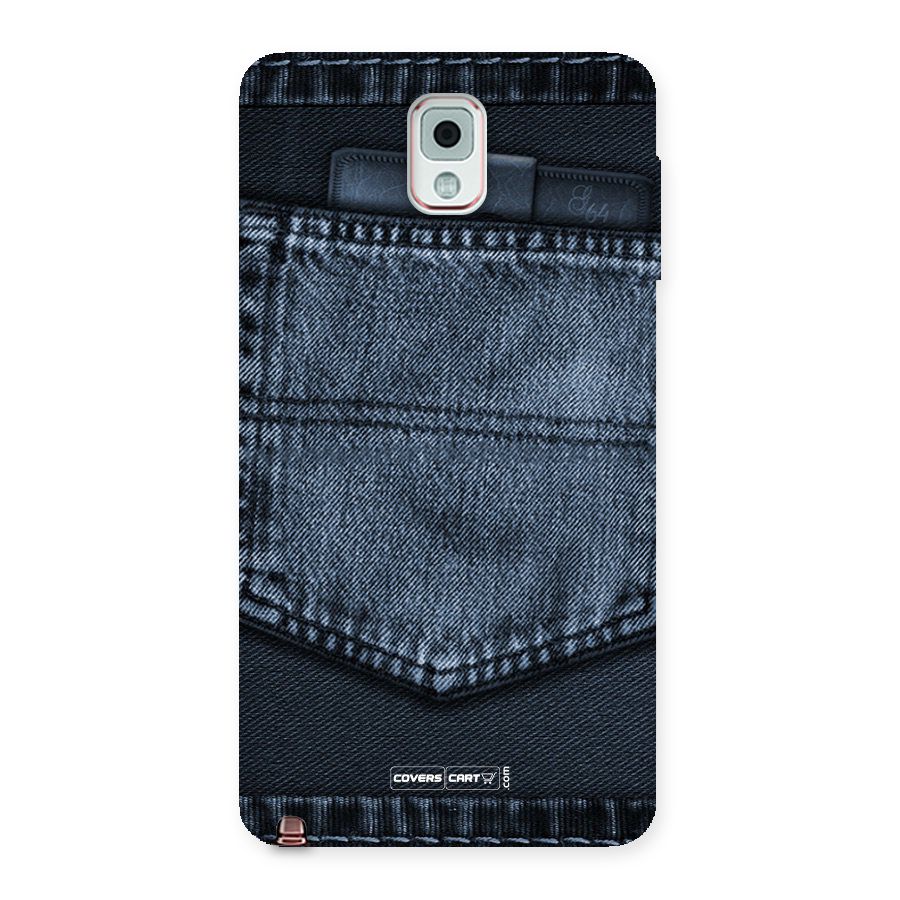 Blue Denim Back Case for Galaxy Note 3