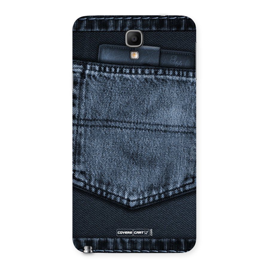 Blue Denim Back Case for Galaxy Note 3 Neo