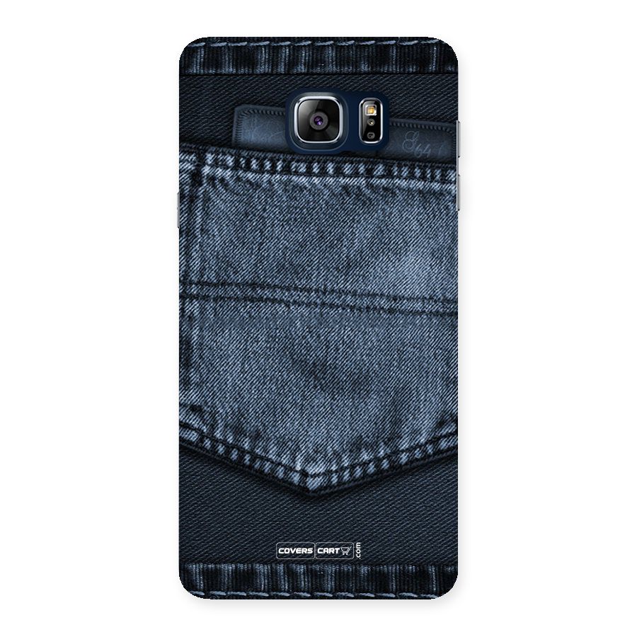 Blue Denim Back Case for Galaxy Note 5