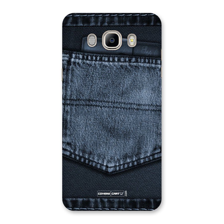 Blue Denim Back Case for Galaxy On8