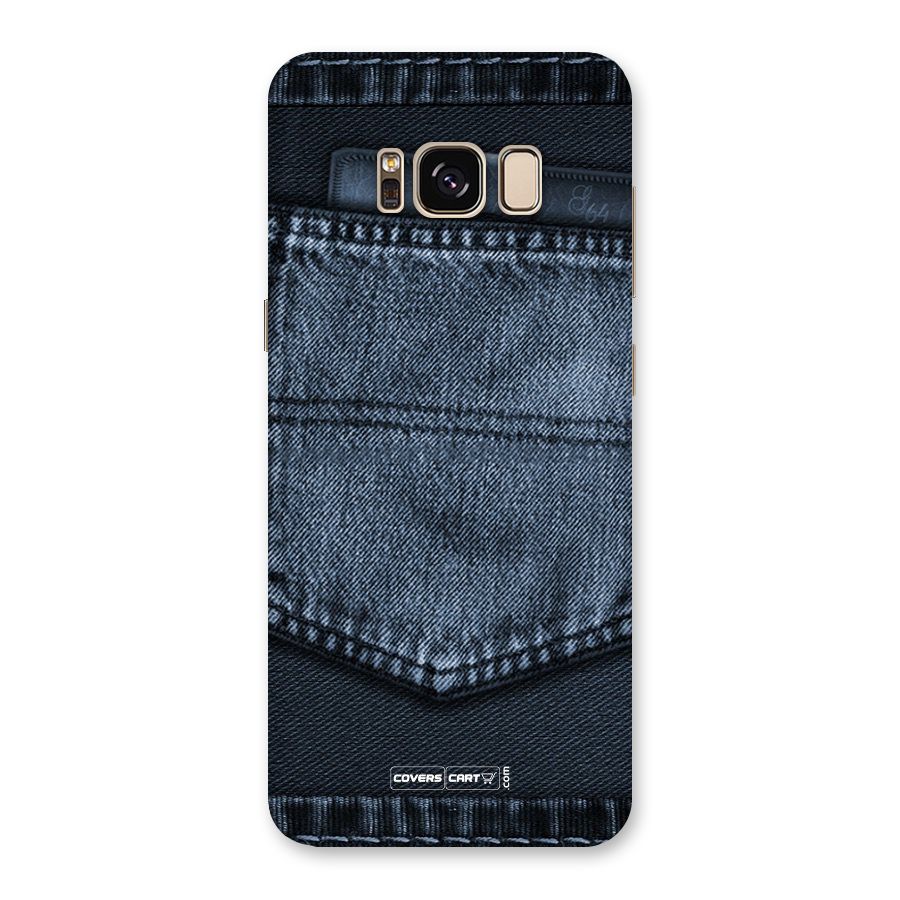 Blue Denim Back Case for Galaxy S8