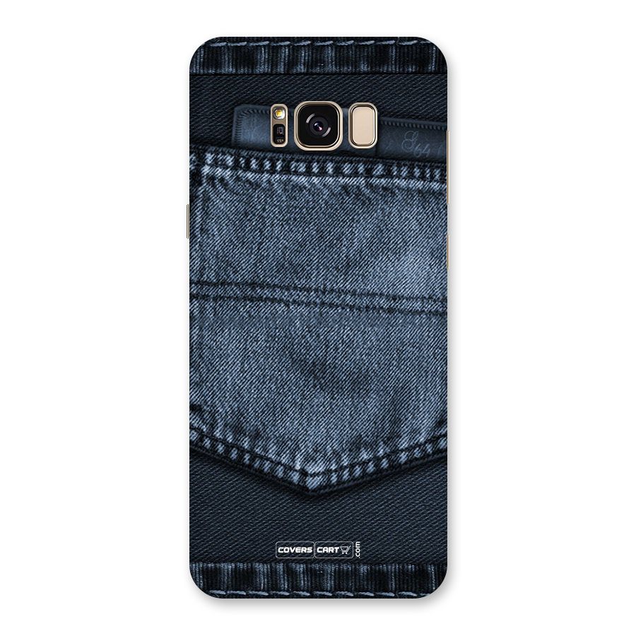 Blue Denim Back Case for Galaxy S8 Plus