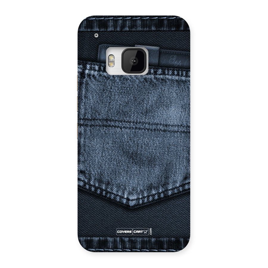 Blue Denim Back Case for HTC One M9
