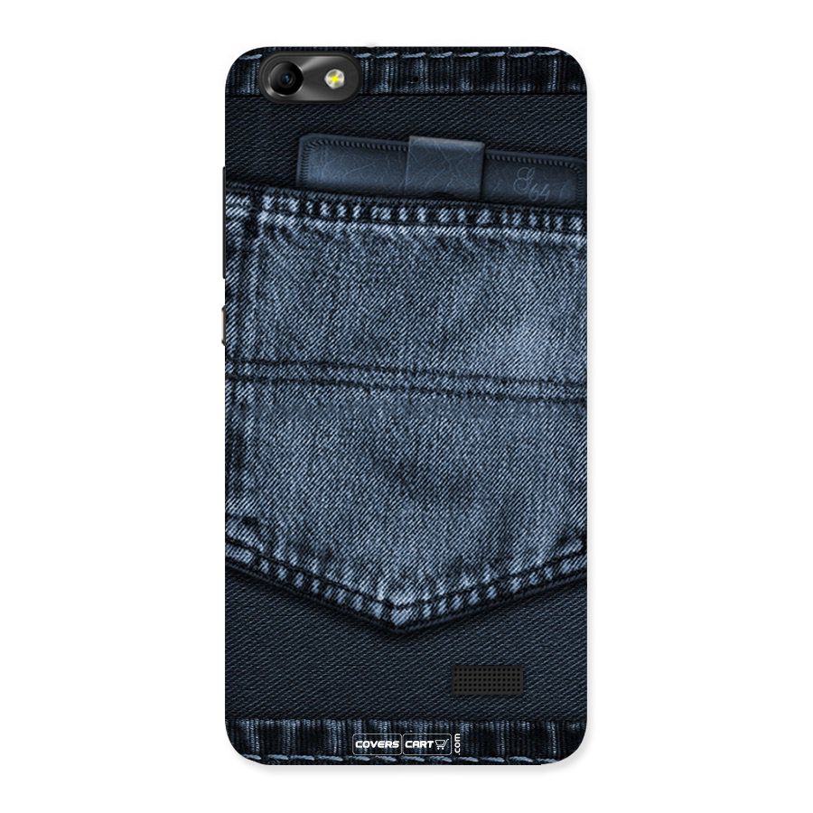 Blue Denim Back Case for Honor 4C