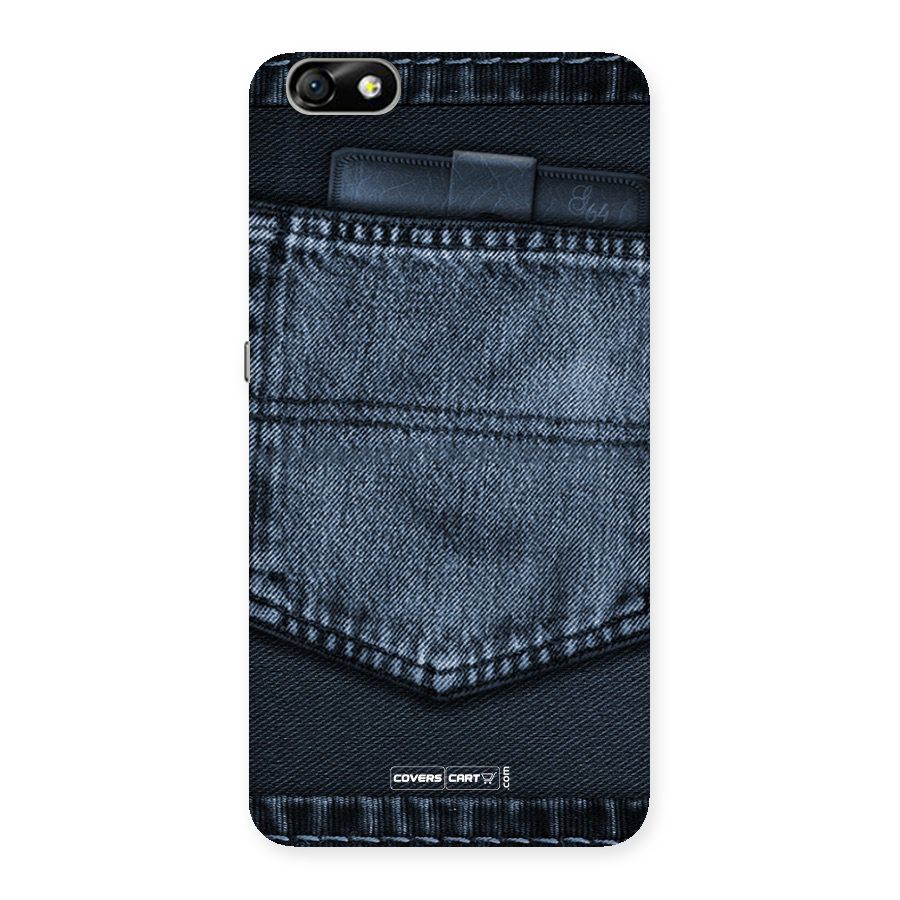 Blue Denim Back Case for Honor 4X