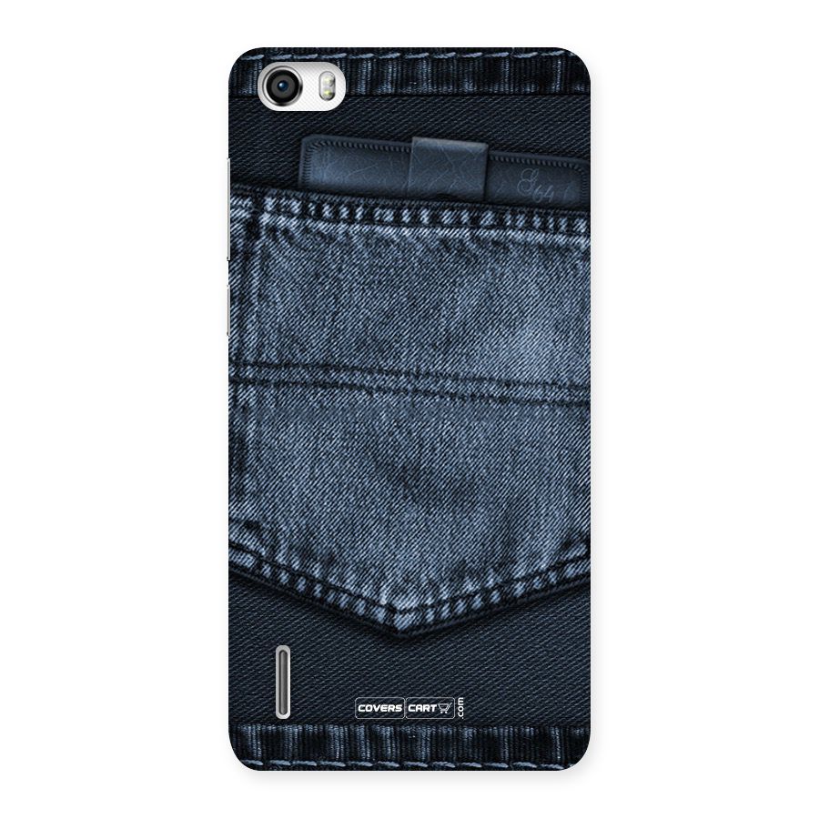 Blue Denim Back Case for Honor 6
