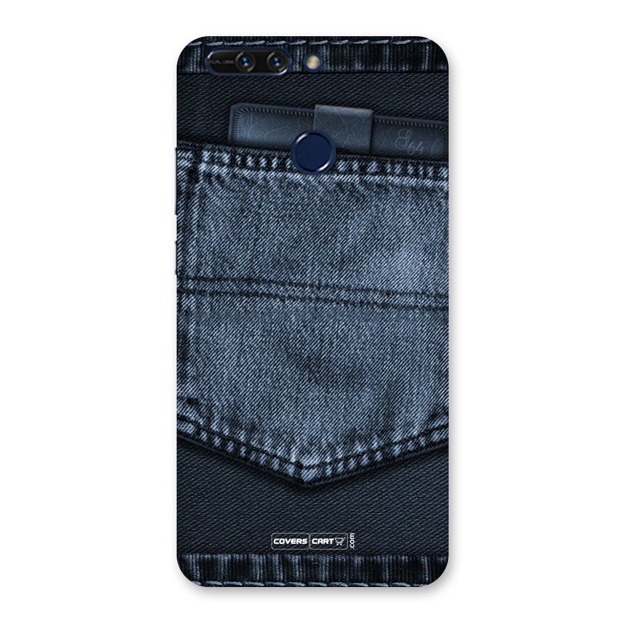 Blue Denim Back Case for Honor 8 Pro
