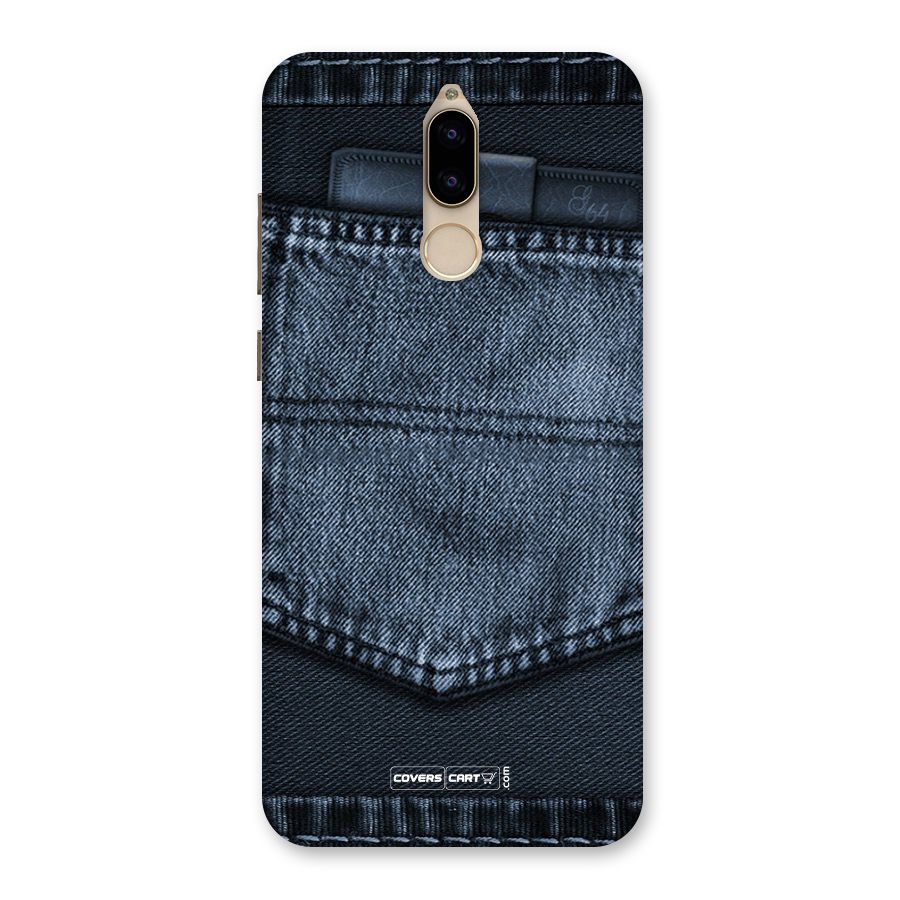 Blue Denim Back Case for Honor 9i