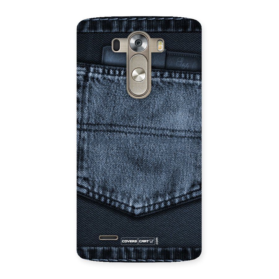 Blue Denim Back Case for LG G3