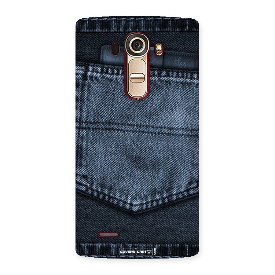 Blue Denim Back Case for LG G4