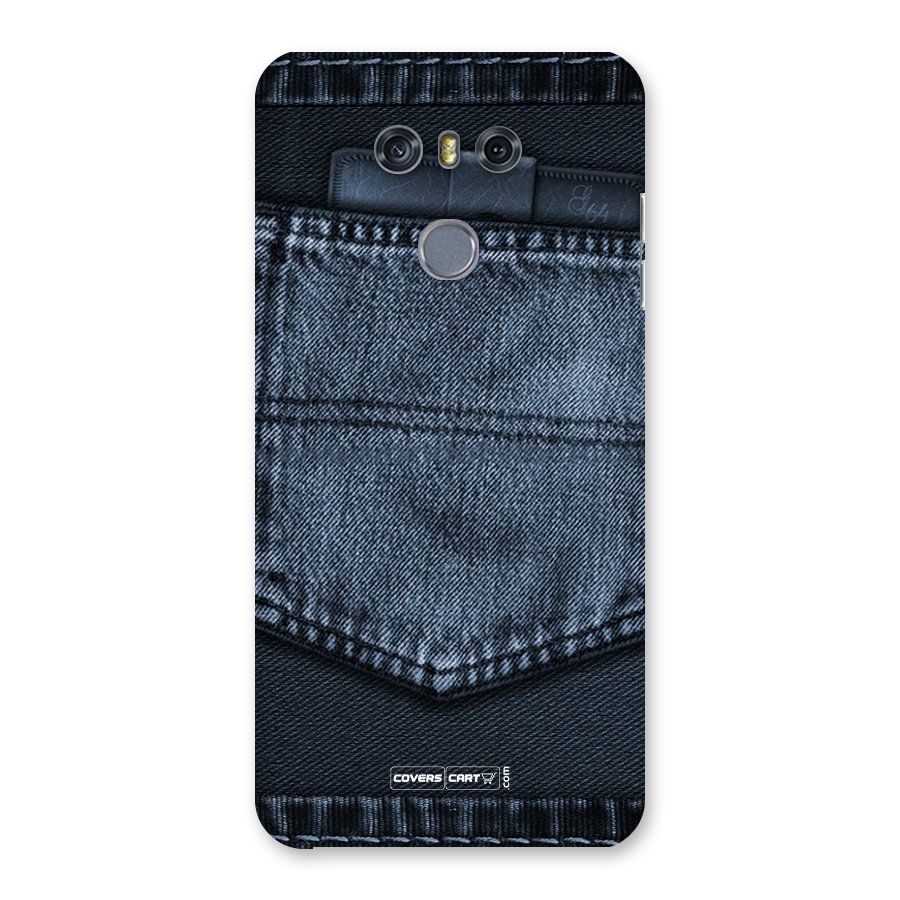 Blue Denim Back Case for LG G6