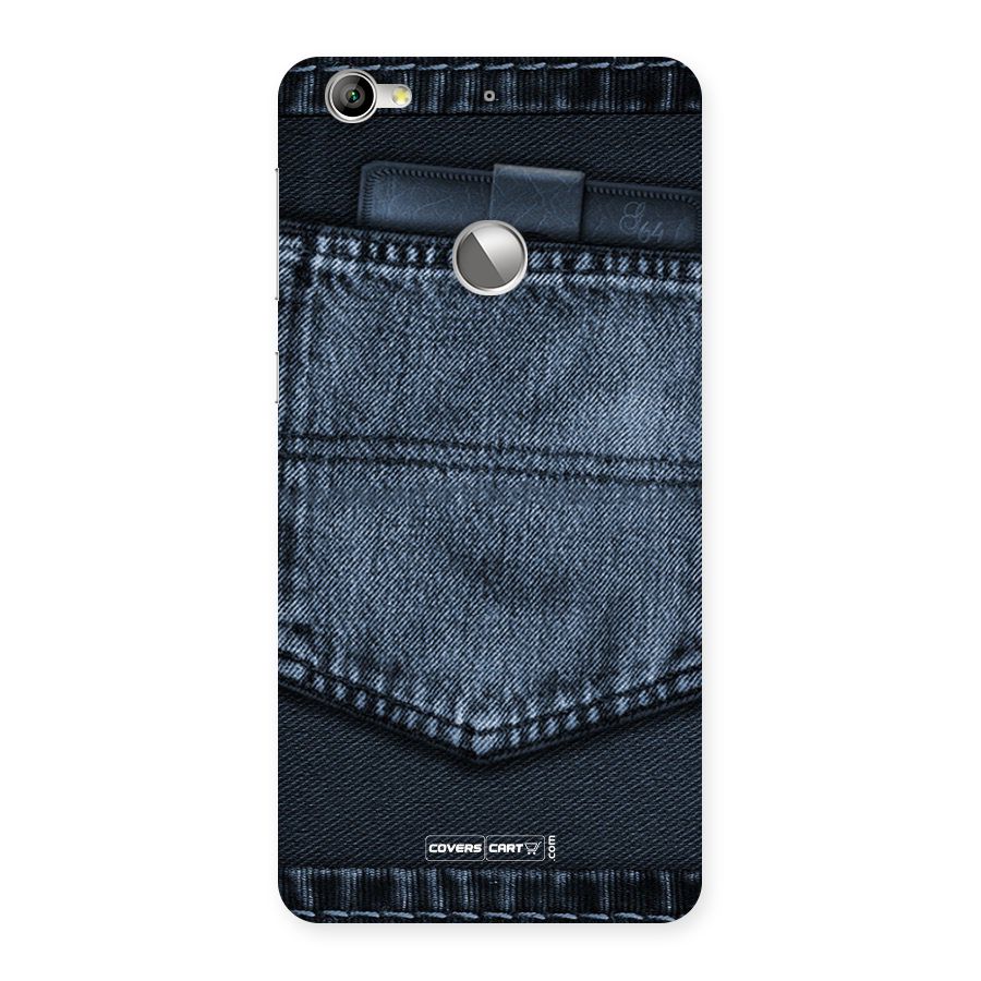 Blue Denim Back Case for LeTV Le 1s