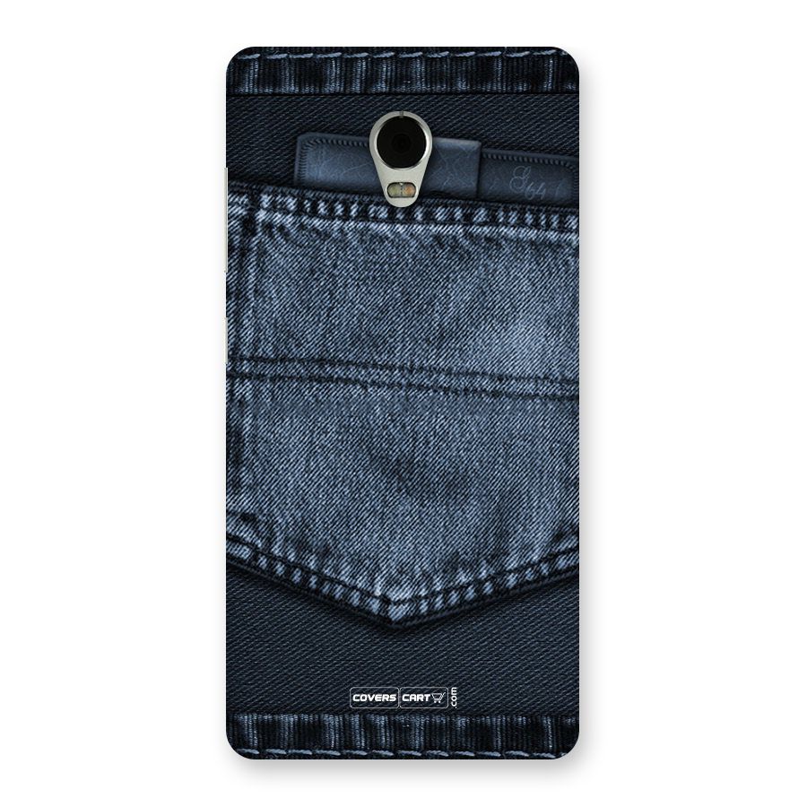 Blue Denim Back Case for Lenovo Vibe P1