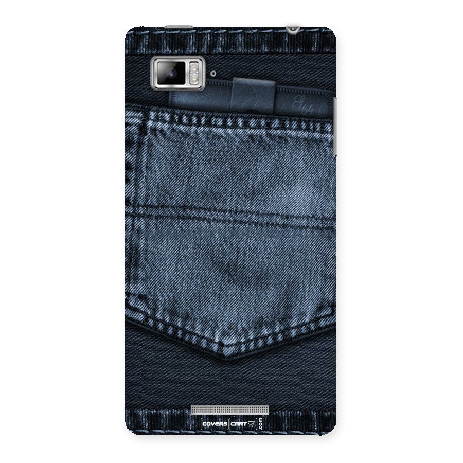Blue Denim Back Case for Lenovo Vibe Z K910