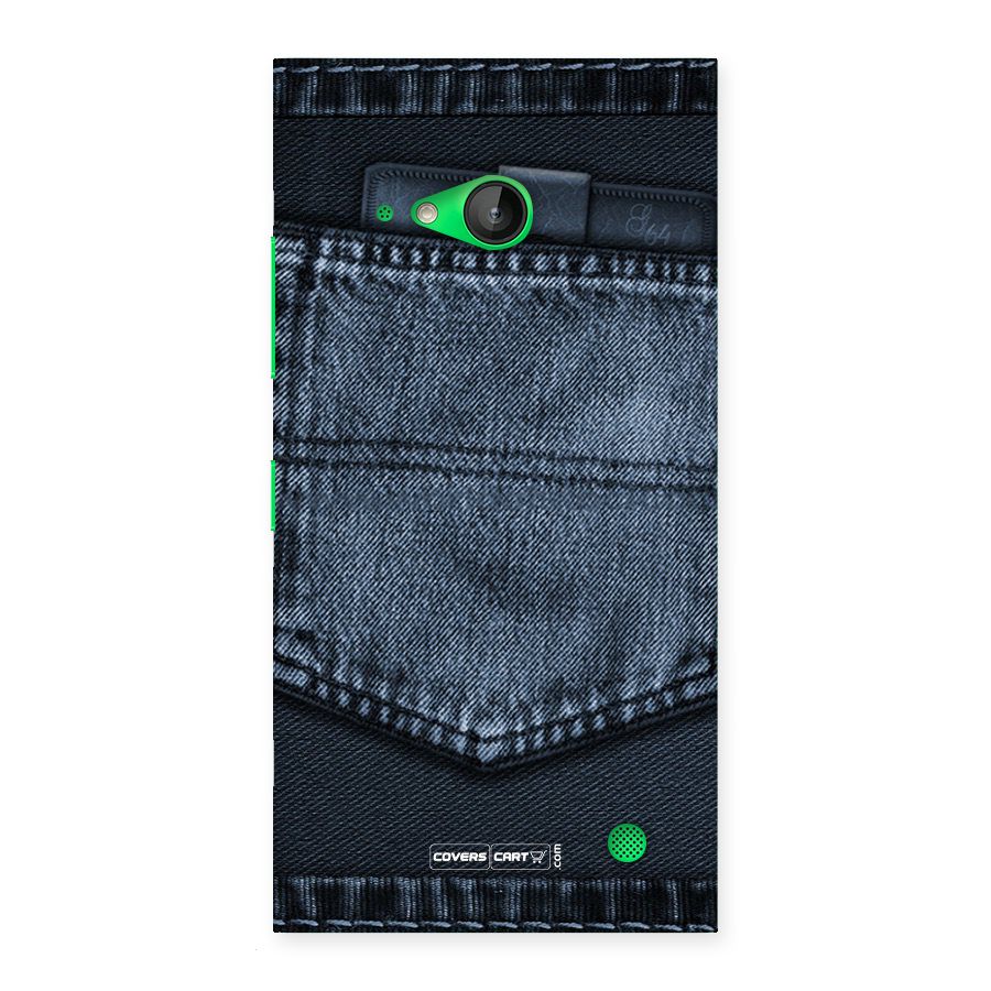 Blue Denim Back Case for Lumia 730