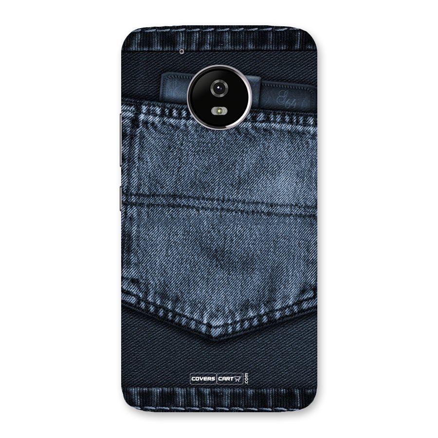 Blue Denim Back Case for Moto G5