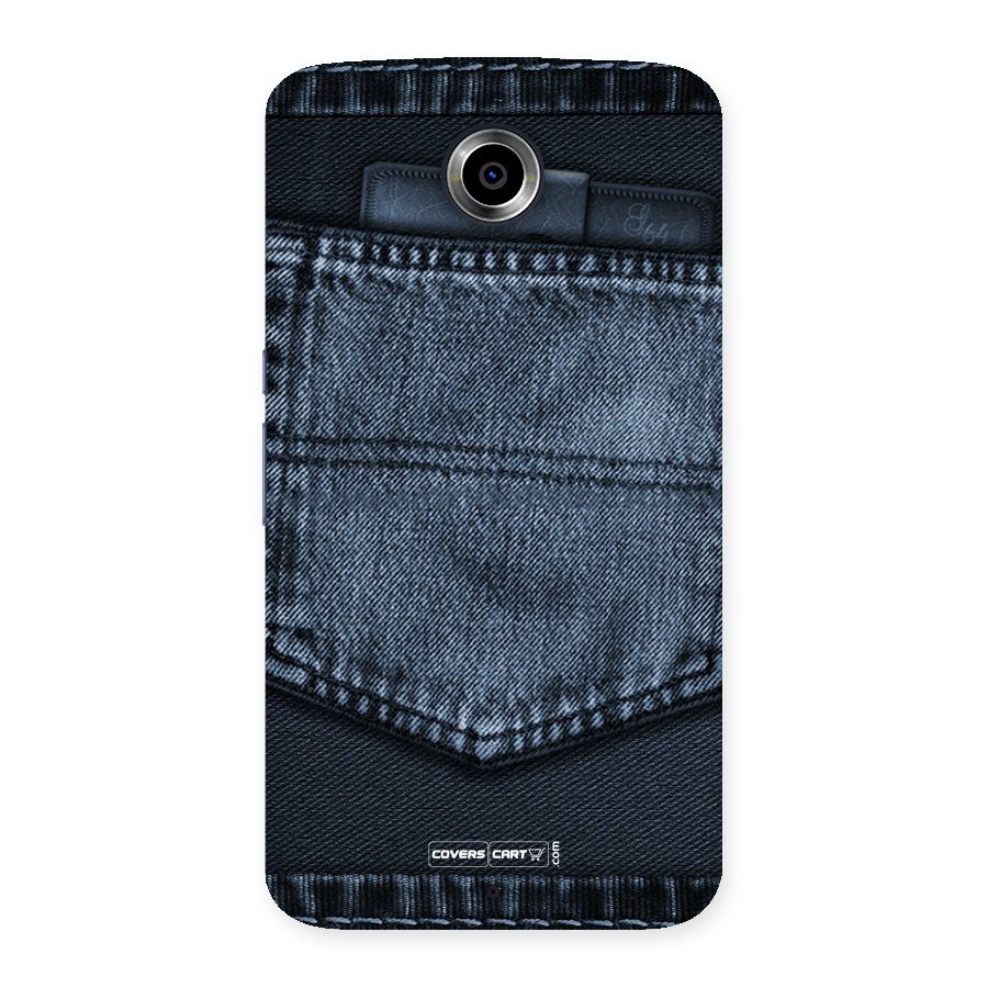 Blue Denim Back Case for Nexus 6