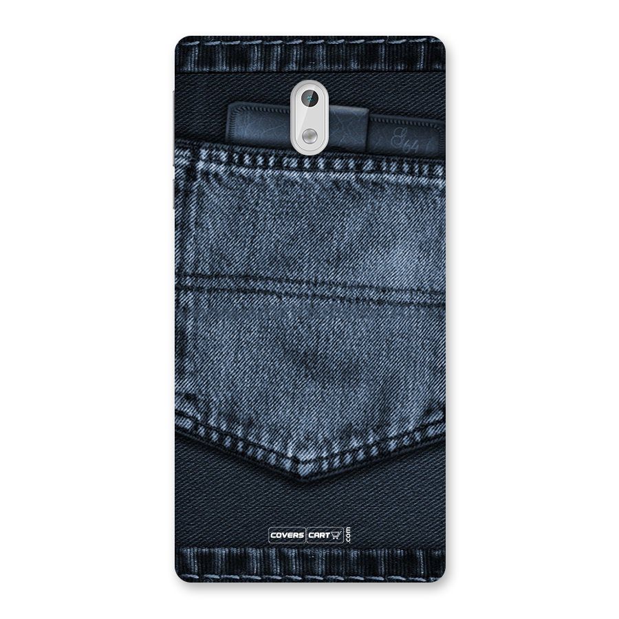 Blue Denim Back Case for Nokia 3