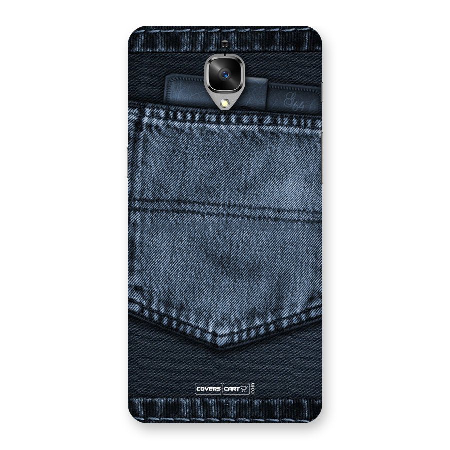 Blue Denim Back Case for OnePlus 3