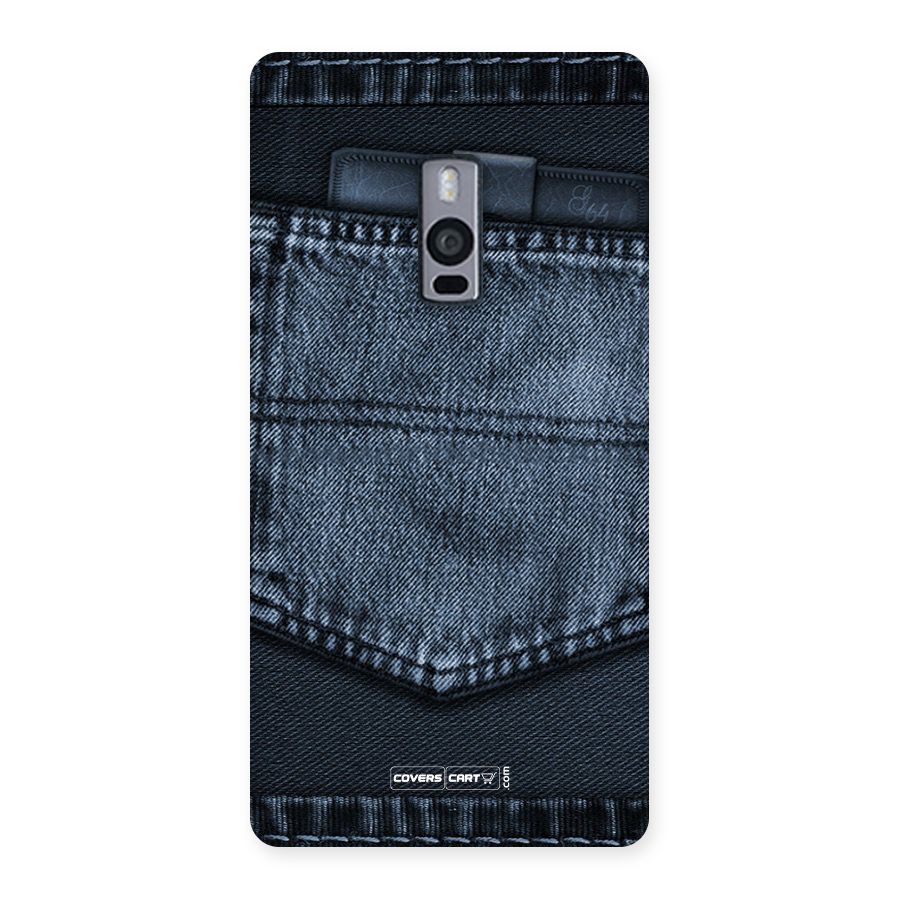 Blue Denim Back Case for OnePlus Two