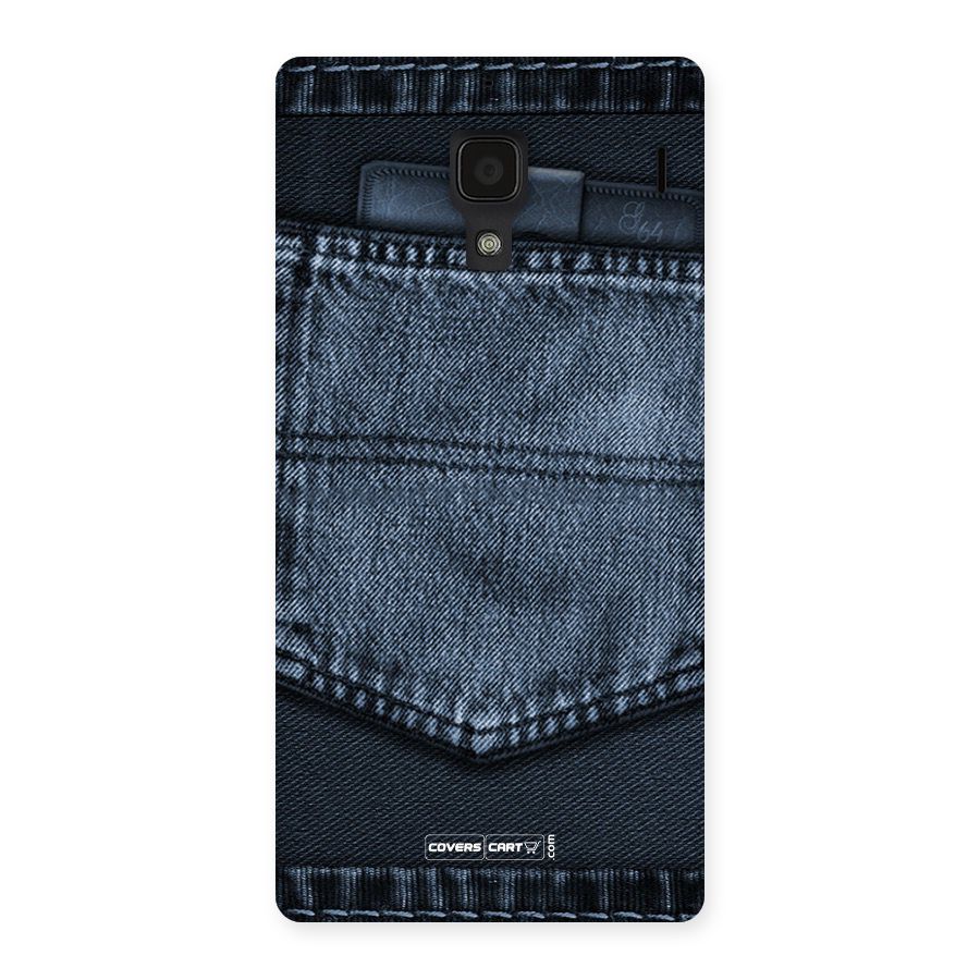Blue Denim Back Case for Redmi 1S