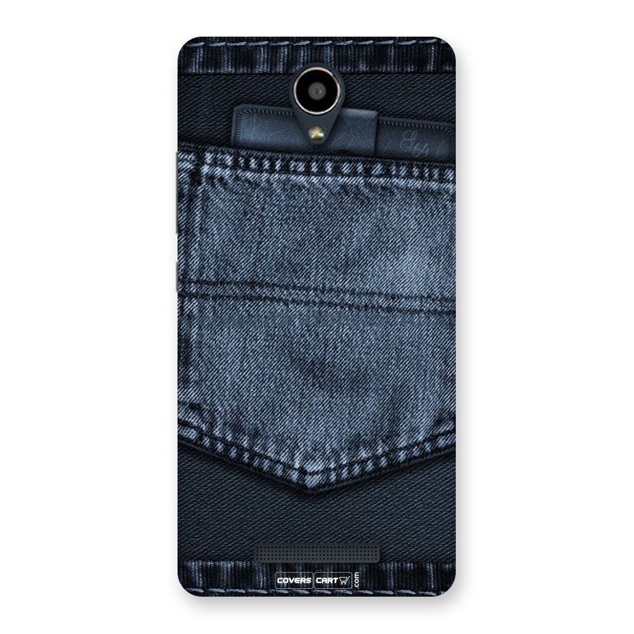 Blue Denim Back Case for Redmi Note 2