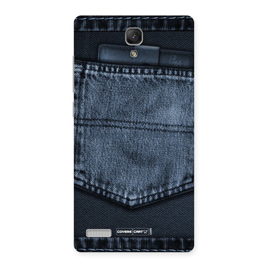 Blue Denim Back Case for Redmi Note Prime