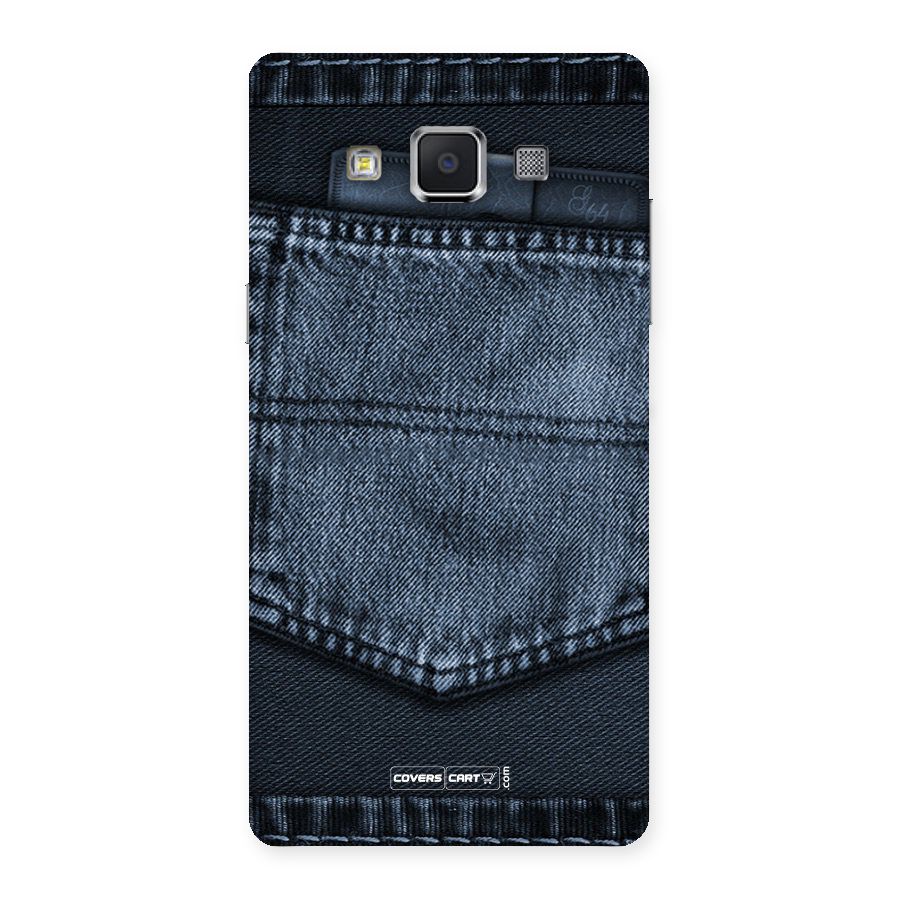 Blue Denim Back Case for Samsung Galaxy A5