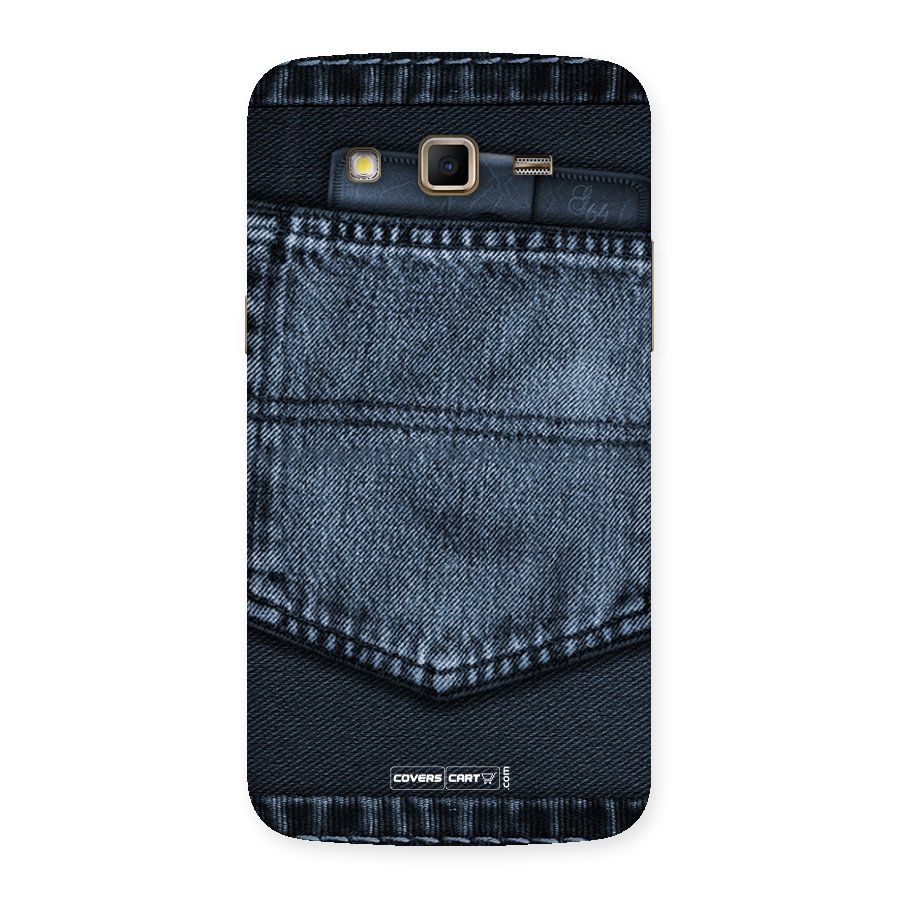 Blue Denim Back Case for Samsung Galaxy Grand 2