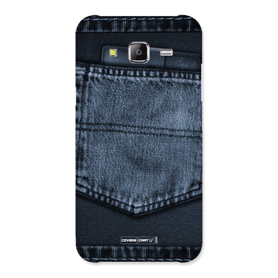 Blue Denim Back Case for Samsung Galaxy J5