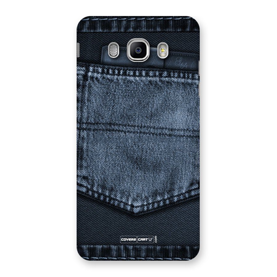 Blue Denim Back Case for Samsung Galaxy J5 2016