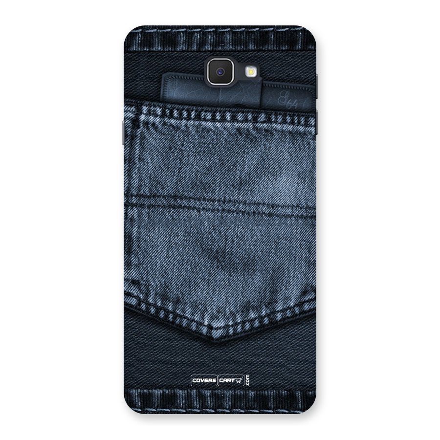 Blue Denim Back Case for Samsung Galaxy J7 Prime