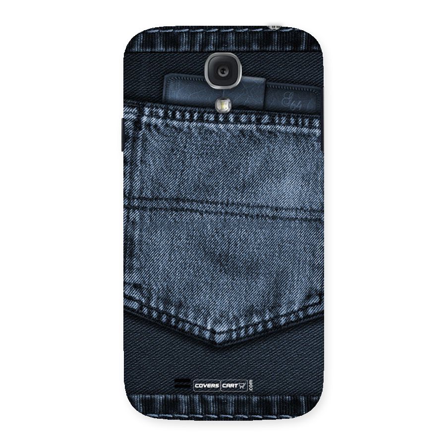 Blue Denim Back Case for Samsung Galaxy S4