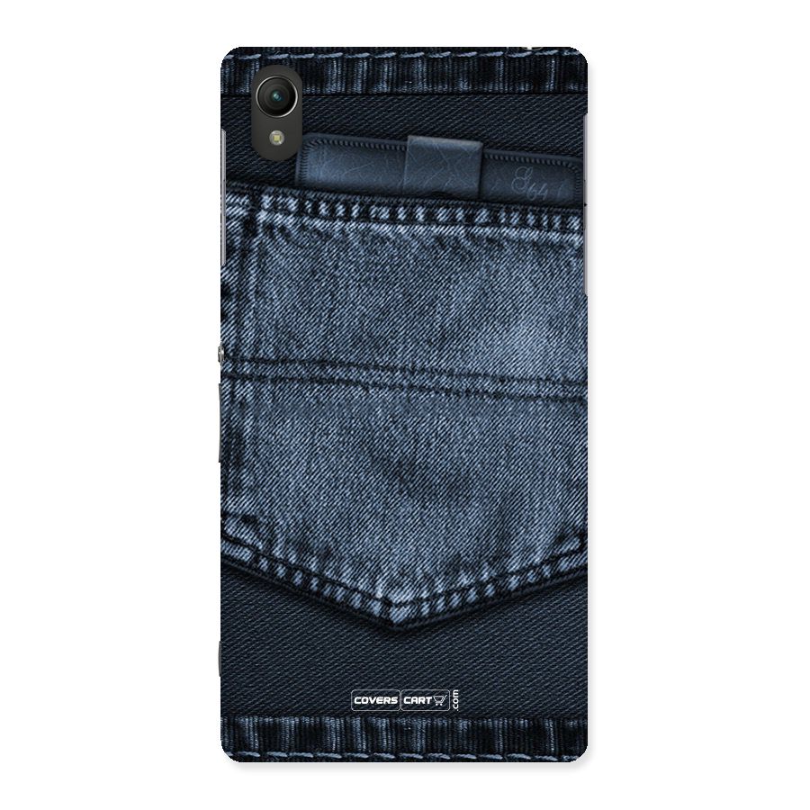 Blue Denim Back Case for Sony Xperia Z2