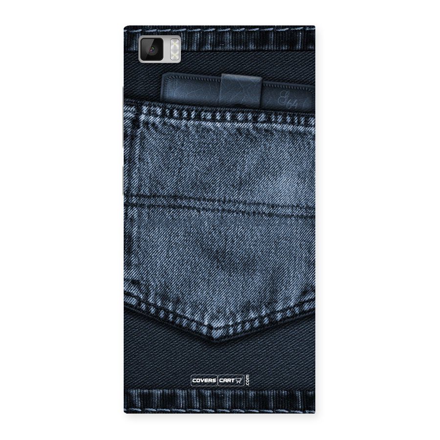 Blue Denim Back Case for Xiaomi Mi3