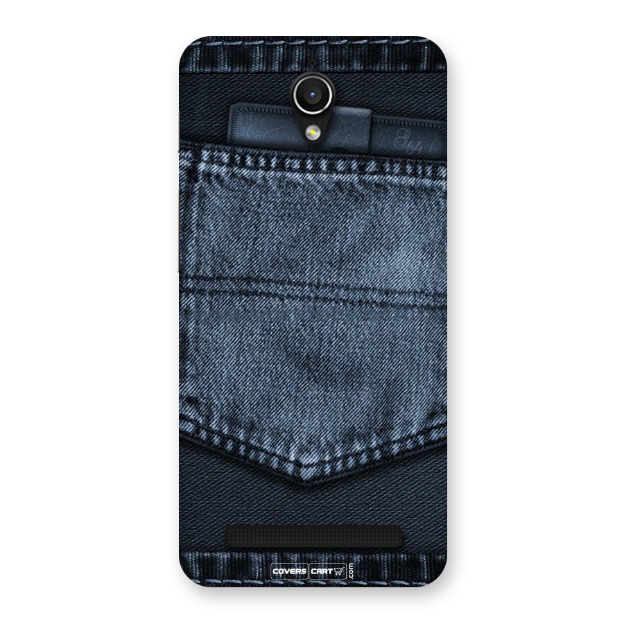 Blue Denim Back Case for Zenfone Go