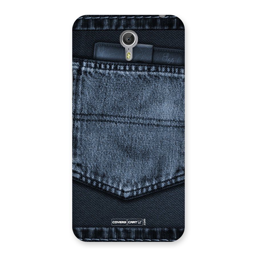 Blue Denim Back Case for Zuk Z1